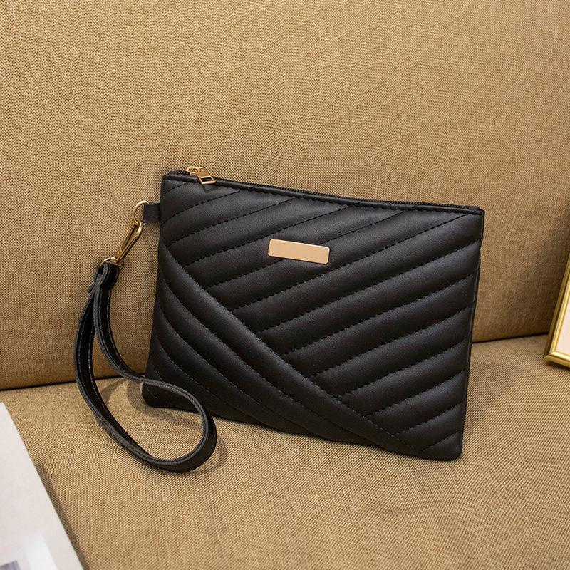 Fashionable Embroidered Mobile Phone Clutch - Large Capacity, Versatile Women's Bag