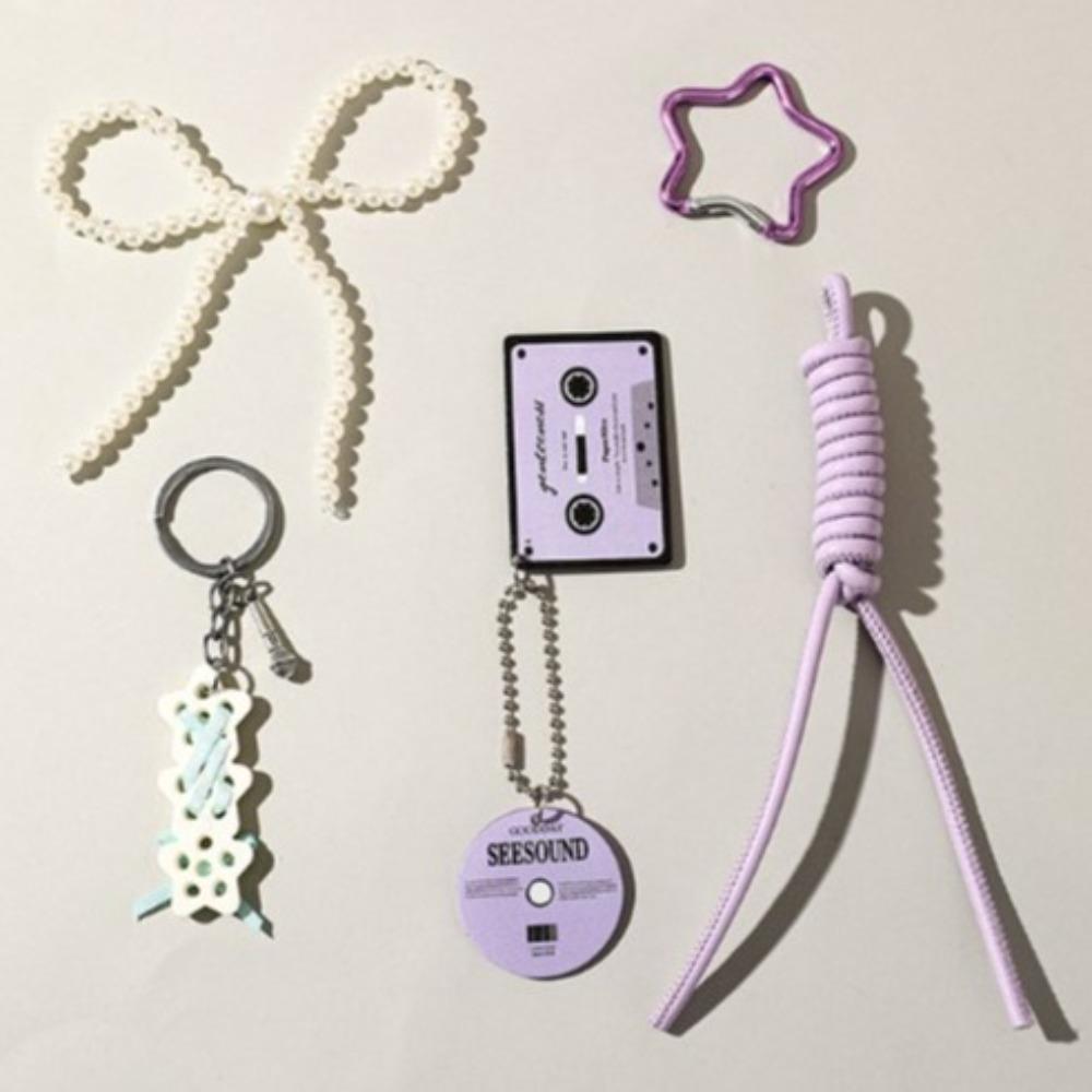 Bag Hanging Korean Ins Keychain Decorative Accessories Spice Girls Keyring  School Bag Decor