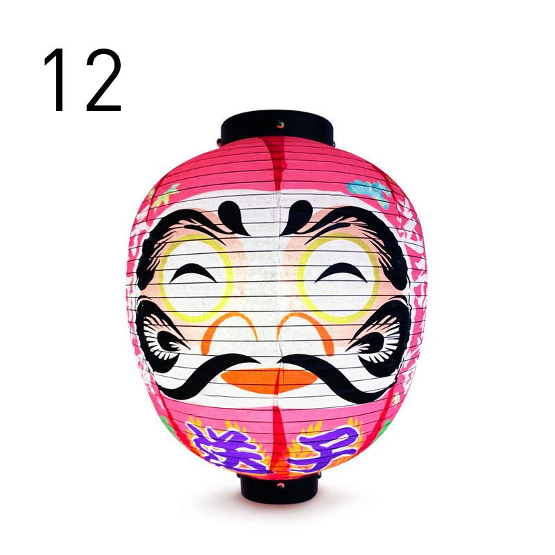 Japanese Waterproof Cloth Lanterns Daruma Crafts Cartoon Lucky Lantern Sushi Restaurant Cuisine Izakaya Decoration Ornaments