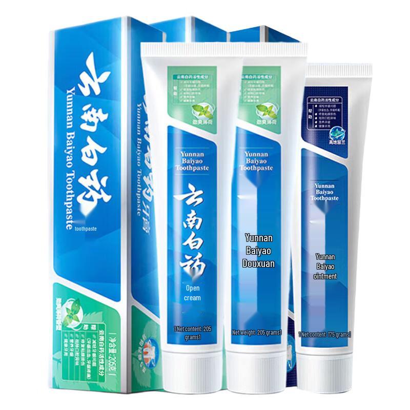 

Yunnan Baiyao Toothpaste Family Pack