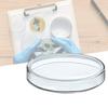 Vasă de cultură de 60-100 ml Vasă de cultură profesională din sticlă, transparentă, rezistentă la căldură, ecologică, pentru laborator