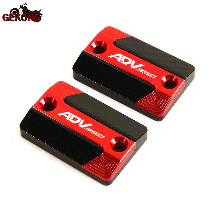 

Для HONDA ADV350 ADV 350 2022-2023 аксессуары для мотоциклов с ЧПУ алюминиевый передний тормозной бачок сцепления крышка резервуара красный