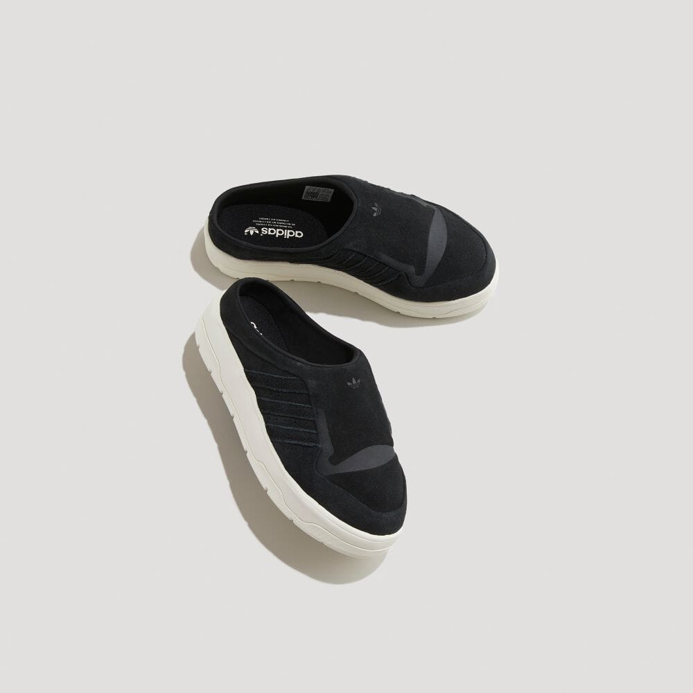 Adidas RIVALRY MULE Core Black Sneakers ORIGINALS Unisex IF4651 Core Black / Core Black / Off White