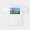 Boys Girls Soft Cotton Graphic Tees Gravity Falls Water Tank T-shirt Breathable Daily School Wear Kids T-Shirts