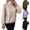 Waterdichte jas voor dames, buitensport, casual, damesjack met lange mouwen en rits