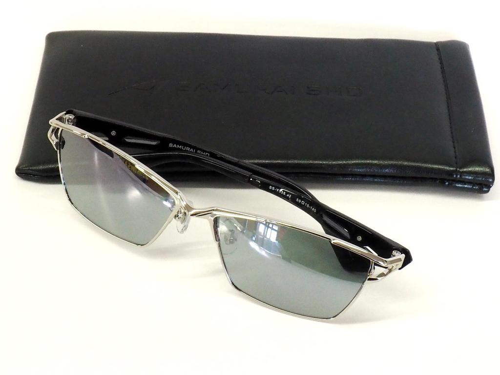 Samurai Sho Sunglasses 2025 Model Yu Silver [SAMURAI SHO] No.59 SS-Y335#2