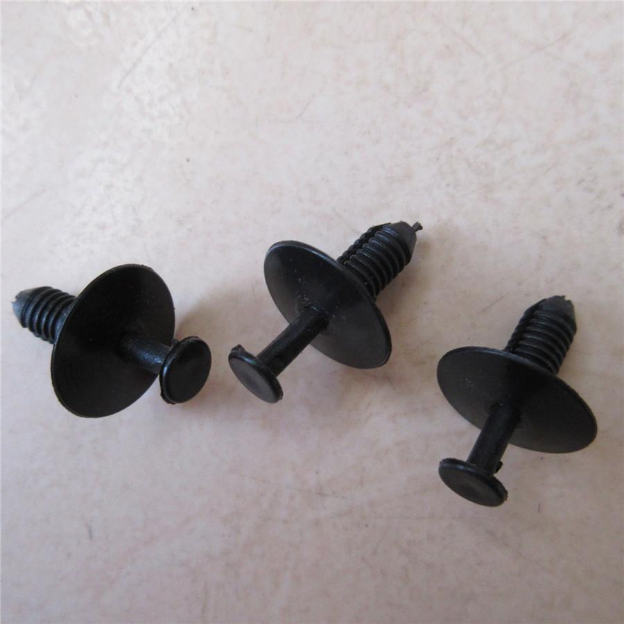 100PCS Car Bumper Leaf Plate Fender Trunk Screw Rivets Set Auto Fastener Clips