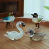 Creative Handmade Miniature Glass Peacocks Hedgehog Birds Animal Ornaments Home Study Bedroom Tabletop Decoration Gift 2026 New