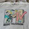 Unisex Shirt Cotton Oversize Large Size 90s MTV High-Quality Reprint T GiftS-4XL