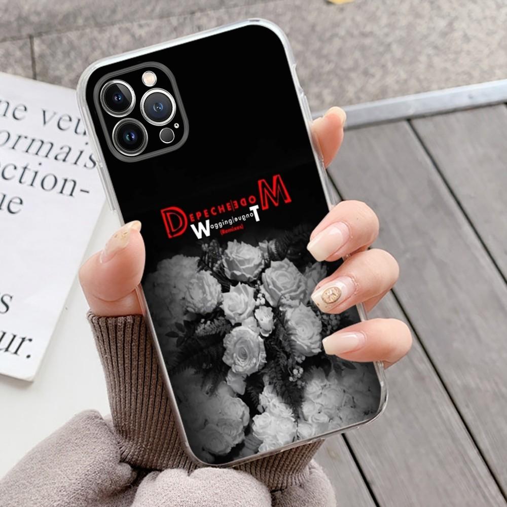Rock Band Depeches Modes Phone Case Silicone Soft for Iphone 15 14 13 12 11 Pro Mini XS MAX 8 7 6 Plus X XS XR Cover