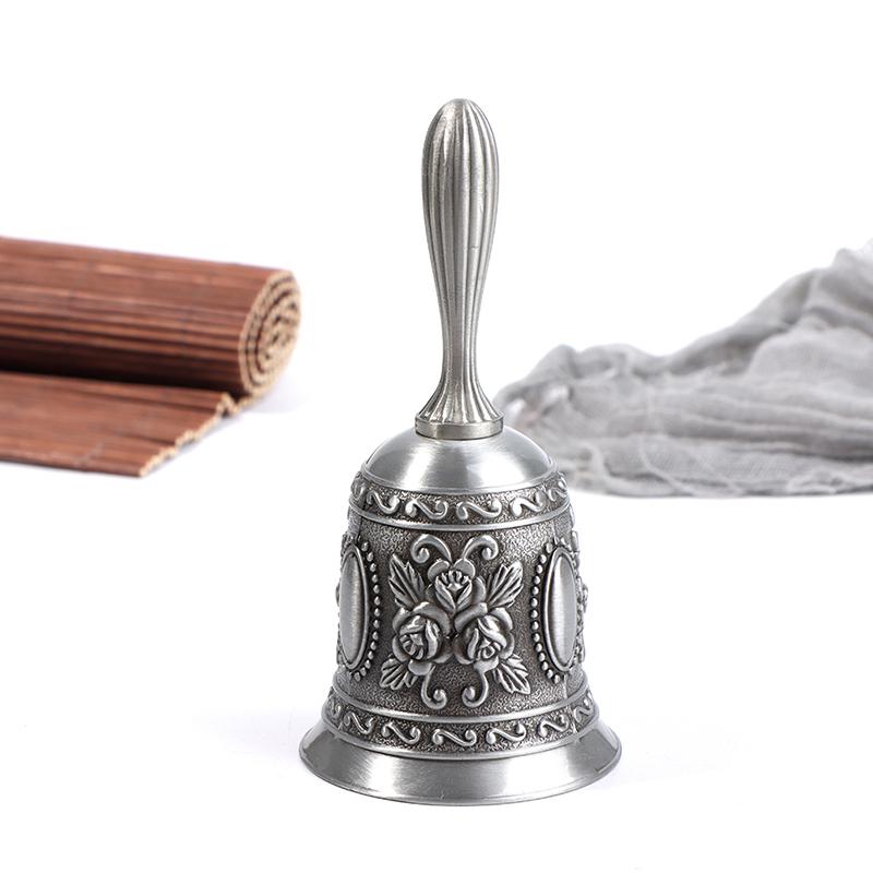 

Ручной феншуй громкий звонок медитация колокольчик счастливый ужин молитва будильник серебряный