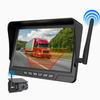 7-inch Wireless Magnetic Solar HD Dashcam for Van, RV, and Car Backup