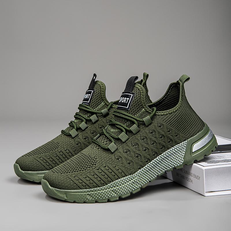 Fashion Men's Running Shoes Fitness Shoes, Anti Slip Tennis Exercise Walking Sports Casual Lightweight Breathable Mesh Shoes Designer