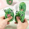 Creative Watermelon Pop Out Eyes Squishy Fidget Toys Stress Relief Balls Slow Rebound Fruit Squeeze Toy For Kids Birthday Gifts
