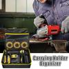 Glass Cutter Storage Bag Angle Grinder Handbag Compatible with 20V MAX* Impact Driver Case Angle Grinder Accessories