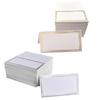 Pack of 50 Elegant Name Cards for Table Setting Rectangle Seating Place Cards for Weddings and Parties Reception Card