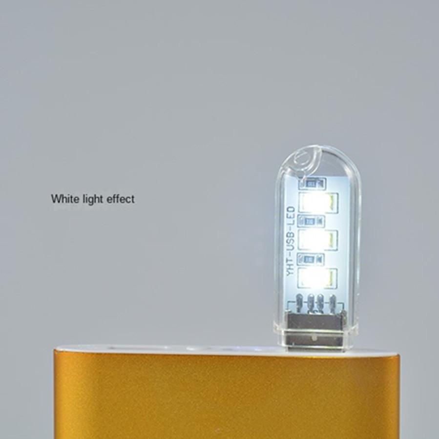 USB LED Book Lights 3LEDs  SMD LED Bulb 5V Power Input White 5000-6500K Warm White 3000-3500K USB Night light indoor lighting