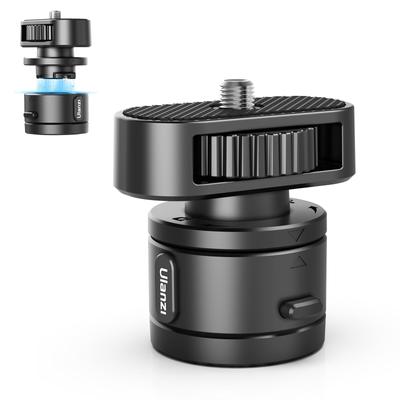 Ulanzi II Quick Release Screw Adapter Tripod Mount Easy Installation Magnetic Magnet Screw Hole Camera Accessories Suitable for Mini Go-Quick 1/4 1/4