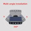 LED Solar Wall Light, Fake Security Camera Lamp, Motion Sensor, Waterproof Outdoor Garden Courtyard Solar Flood Light