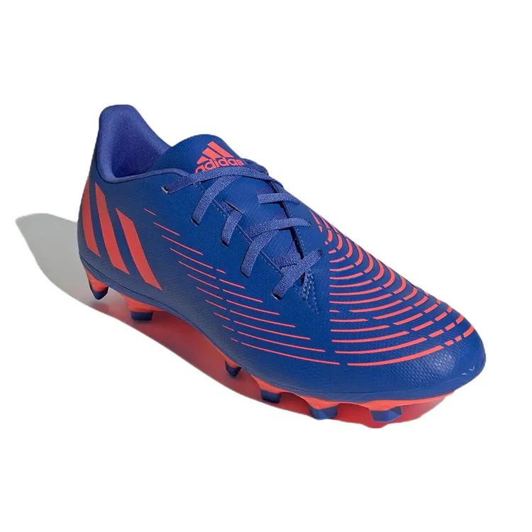 Adidas Predator Edge.4 FG 'Hi-Res Blue Turbo' (Unisex) Hi-Res Blue / Turbo / Hi-Res Blue Soccer Shoes GW2357