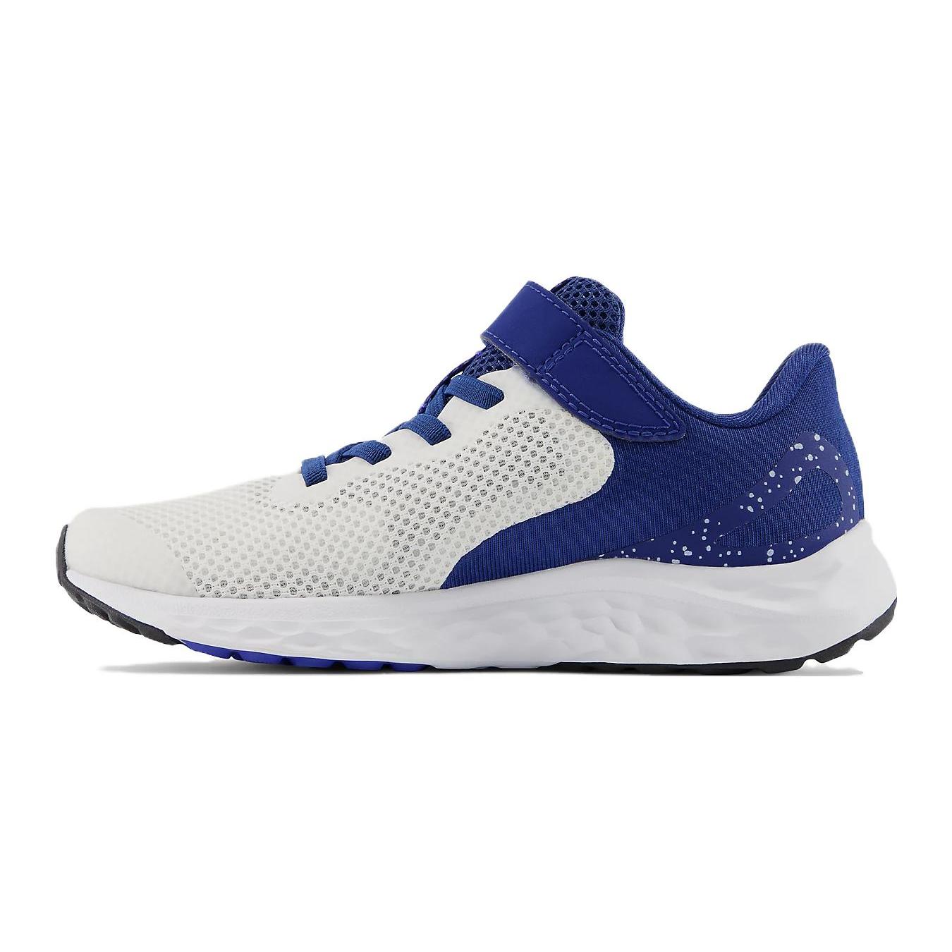 New Balance NB Fresh Foam Arishi V4 Arishi V4 Шнуровка-резинка с верхним ремешком Низкие детские беговые кроссовки Белый Синий Детские PAARIWN4 31