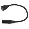 3 Pin XLR Male to RJ45 Female Adapter Cable OFC PVC XLR Male to RJ45 Ethernet Connector for DMX CON Controller Series