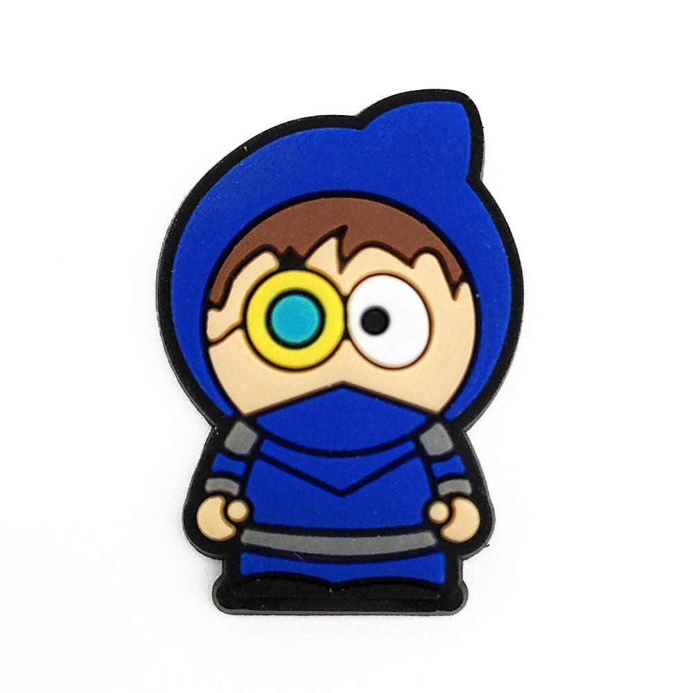 South Park Cartoon Clog Blumendekorationen - DIY Schuhschnallen-Accessoires