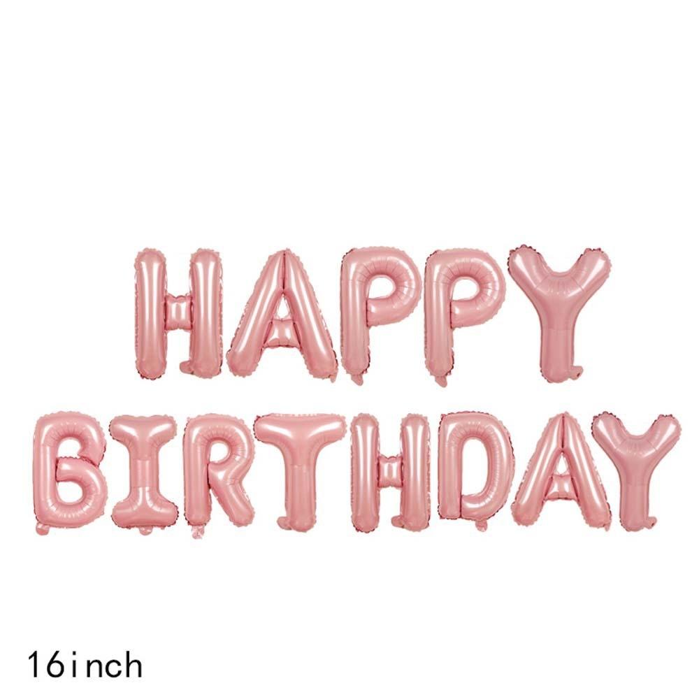 Premium Happy Birthday Aluminum Foil Balloons Ideal For Memorable Celebration Events