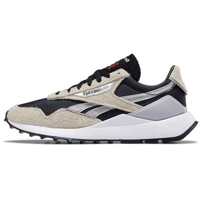 Classic Leather Legacy AZ Unisex Core Black Stucco Silver Metallic GX7568