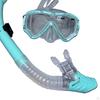 Diving Mask Dry Top Snorkel Set, Goggles Snorkeling Gear for Swimming Freediving