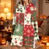 Women's Casual Long Sleeve Christmas Print Hoodie for Winter Holiday