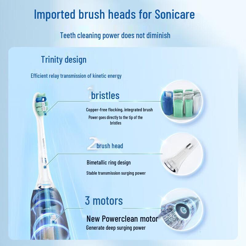 Philips DiamondClean Sonic Electric Toothbrush CN plug (adapter included)