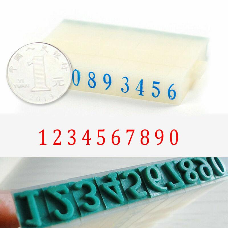 English Alphabet Letters Numbers Rubber Stamp Free Combination Diy Craft
