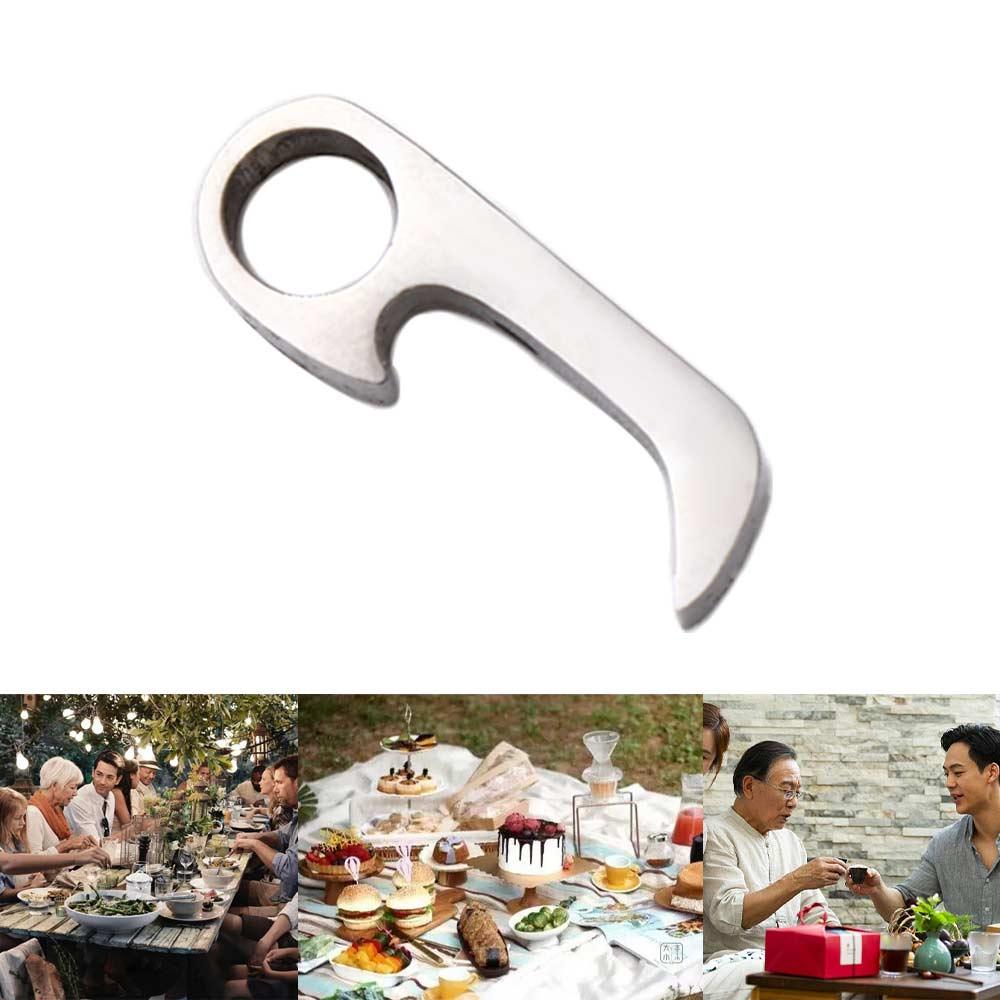 Lightweight Gear Hiking Pocket Tool Outdoor Multifunction Bottle Opener EDC Tools Keyring Opener