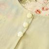 Elegant Summer Chiffon Floral Dress for Petite Middle-Aged and Elderly Women