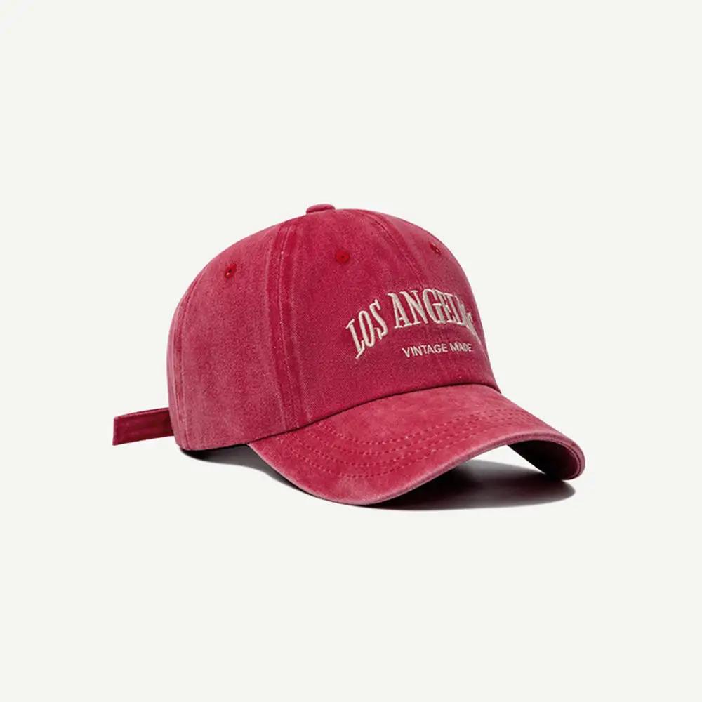 Cotton Embroidery Letter W Baseball Cap Snapback Caps Bone Casquette Hat Distressed Wearing Fitted Hat For Men Custom Hats 2023