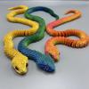 toys 63cm 3D printed viper decoration, glowing figures with movable joints, animal models that can swing, household bookshelf