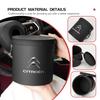 Car Trash Bin Garbage Holder Drink Snack Umbrella Storage Bucket For Citroen Grand Berlingo Jumper Celysee Xsara Picasso ann123