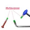 PDR Rubber Tip Set M8 Thread 6 Sizes for Dent Repair