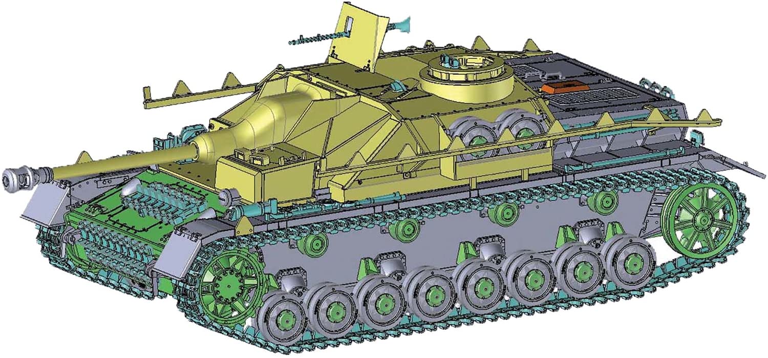 

Airfix scale German IV plastic model kit X1377 1/35 Sd.Kfz.167 Sturmgeschütz