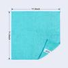 HOMEXCEL Microfiber Cloths 50 Sheets Commercial Towels Thin Wipes Cleaning Dishcloths Kitchen Etc. Approximately (multicolor)
