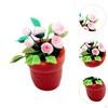 1:6 1:12 Maßstab Puppenhaus Topfblumen Feengarten Deko Klassisches Kinderspielzeug Harz