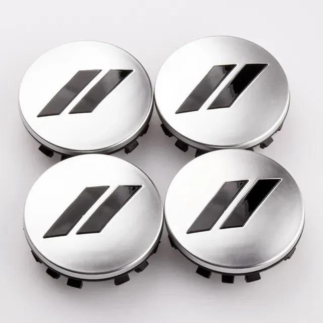 Für Dodge 4 Stück x 63mm Auto Logo Radnabendeckel Chrysler 300C Felgenabdeckung Emblem Aufkleber Charger Challenger Hell Cat SRT