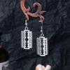 Retro Gothic Halloween Punk Earrings: European & American Style