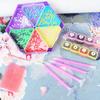 Complete 5D Diamond Painting Tool Kit with 4 Pens 6 Tips 28-Grid Storage Box Sorting Trays Wax and Full Accessories for Art Crafts