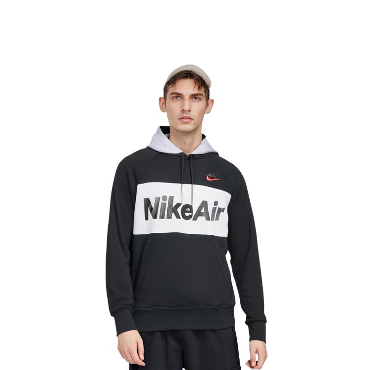 Nike Sweatshirts Men's Black Hooded Moderate Regular CJ4825-010