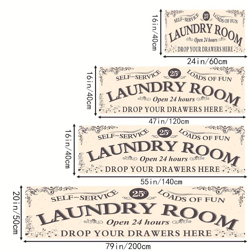 1 Stück rutschfeste, wasserdichte, ölbeständige und schmutzabweisende Wäschebodenmatte – maschinenwaschbar und wasserabsorbierend.