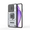 Shockproof Case For Oppo A3 Case For Oppo A3 5G Ring Holder Magnetic Full Edge Back Cover For Oppo A3 A3X 5G Push Window Case