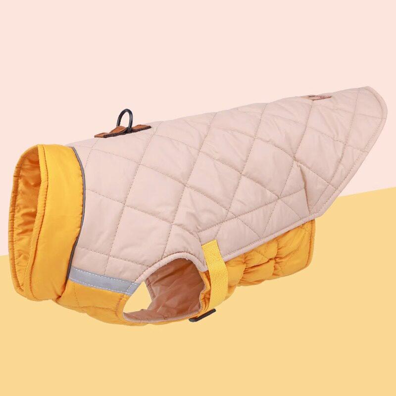 Warme Baumwoll-Hundekleidung für mittlere und große Rassen: Herbst/Winter-Stil für Corgis, Border Collies, Dobermänner und Golden Retriever