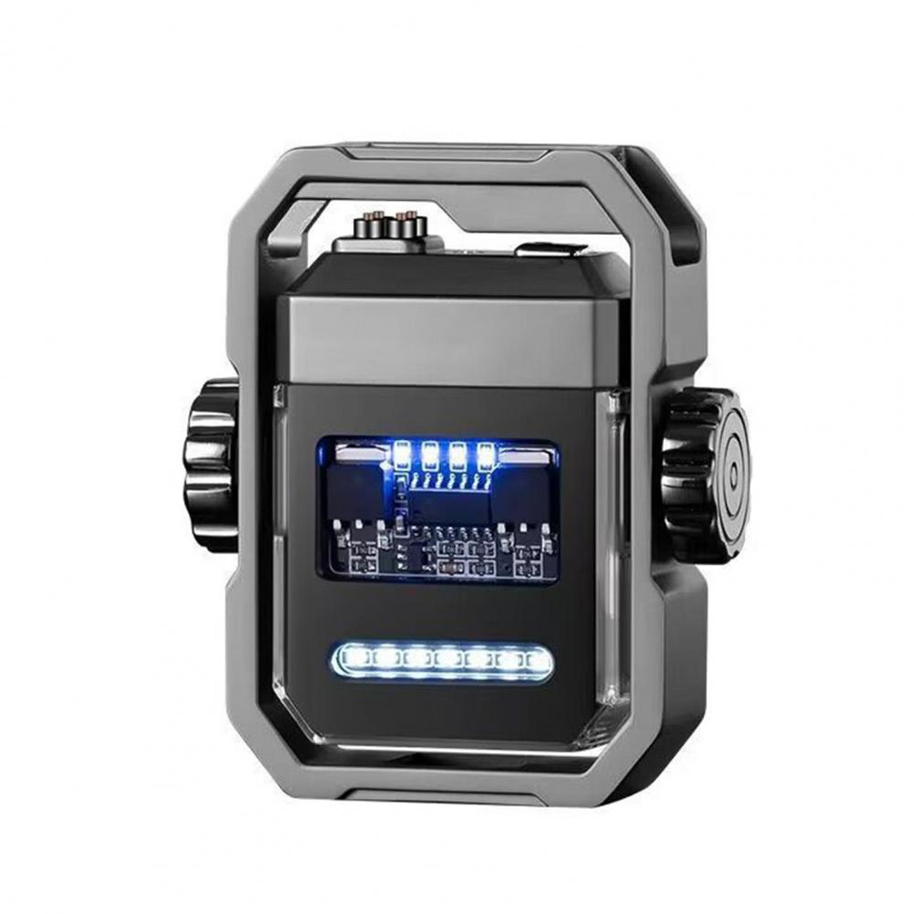 Windproof Igniter Fidget Toy Compact Portable Windproof Flameless Bbq Igniter Rechargeable Electric Arc-lighter for Boyfriend